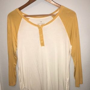 Long sleeve baseball tee (never worn)
